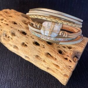 Boho Multi-Layer Leather Wrap Bracelet